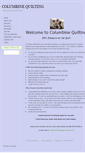 Mobile Screenshot of columbinequilting.com